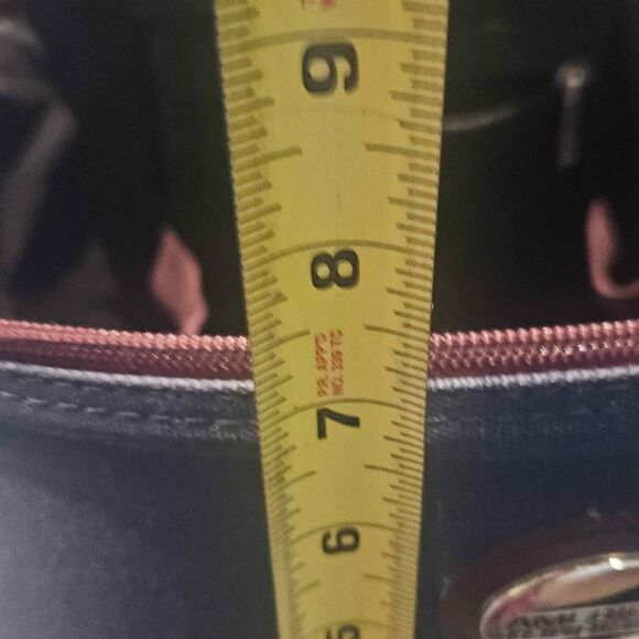 American Tourister Train Case Forest Green and Leather Soft sided 12x8"x8" - Picture 7 of 10